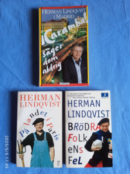 Herman Lindqvist 3 böcker