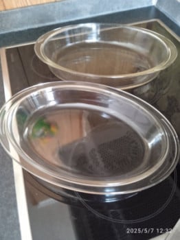 PYREX ugnsform glas