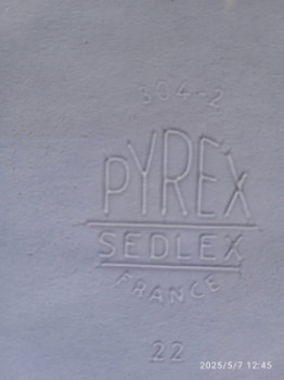 PYREX ugnsform glas