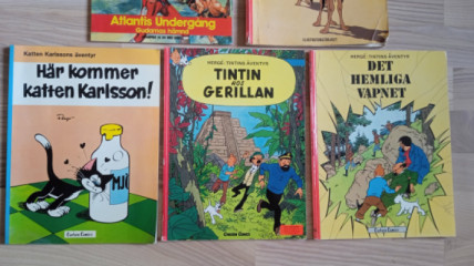 5 st olika magasin