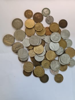 Italian coins - italienska mynt