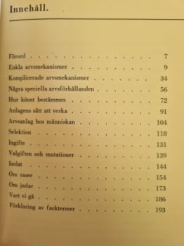 Arv och Ras av Gunnar Dahlberg