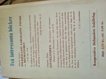 Arv och Ras av Gunnar Dahlberg