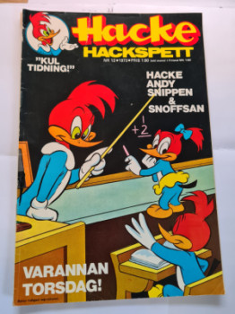 Hacke Hackspett nr 12 1973