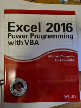 Excel 2016 - Power Programming with VBA