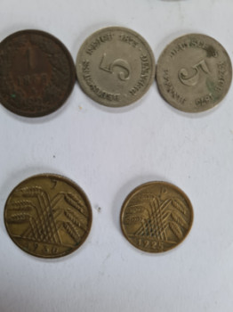 Old German and Austrian coins - gamla tyska och österrikiska mynt