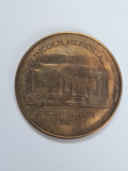 LINCOLN MEMORIAL MEDALLION WASHINGTON D.C.